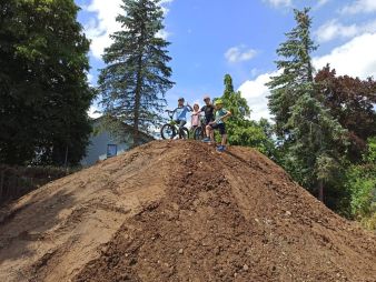Bike Park: Startpunkt Hügel
