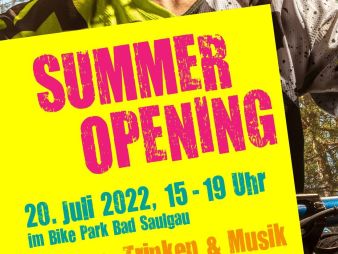Summer Opening im BikePark am 20. Juli 2022